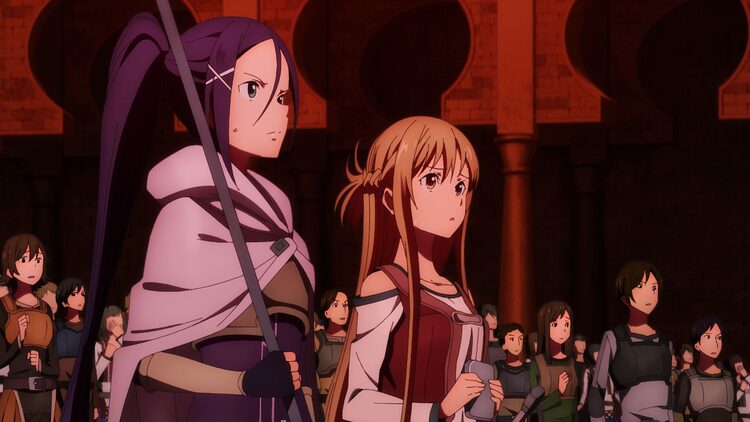 劇場版sao 新たな本編映像 ゲームマスターの宣言にアスナが愕然と立ち尽くす 漫画全巻ドットコム