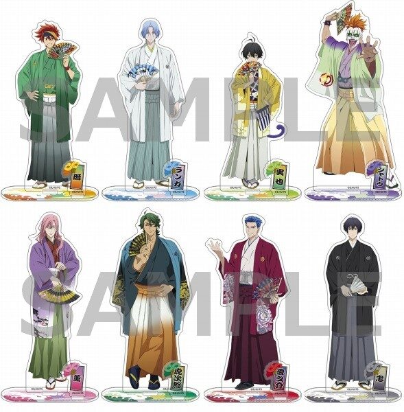 アニメ Sk の放送1周年記念フェア 袴羽織を着た暦たちの描き下ろしグッズ販売 漫画全巻ドットコム